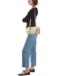 Persaman New York Chloe Hand Woven Large Leather Shoulder Bag