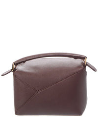 Loewe Loewe Puzzle Edge Mini Leather Shoulder Bag