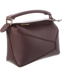 Loewe Loewe Puzzle Edge Mini Leather Shoulder Bag