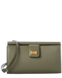 Dolce & Gabbana Sicily Leather Crossbody