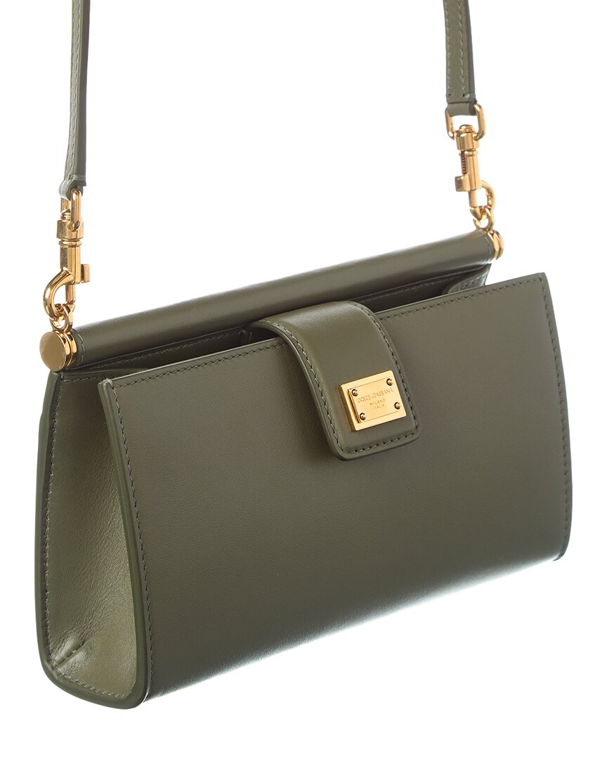 Dolce & Gabbana Sicily Leather Crossbody