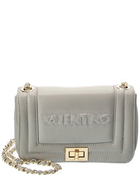 Valentino By Mario Valentino Beatriz Embossed Leather Shoulder Bag