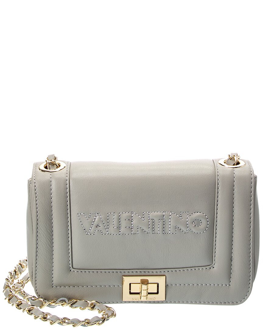 Valentino By Mario Valentino Beatriz Embossed Leather Shoulder Bag