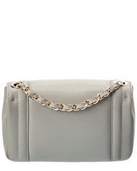 Valentino By Mario Valentino Beatriz Embossed Leather Shoulder Bag