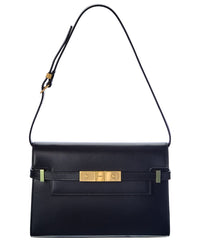 Saint Laurent Manhattan Small Leather Shoulder Bag