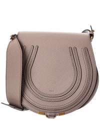 Chloé Marcie Leather Saddle Bag