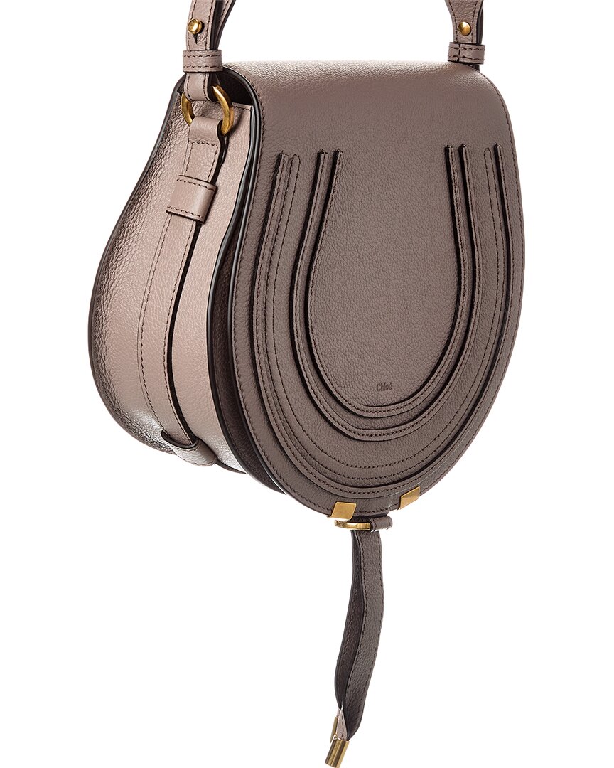 Chloé Marcie Leather Saddle Bag