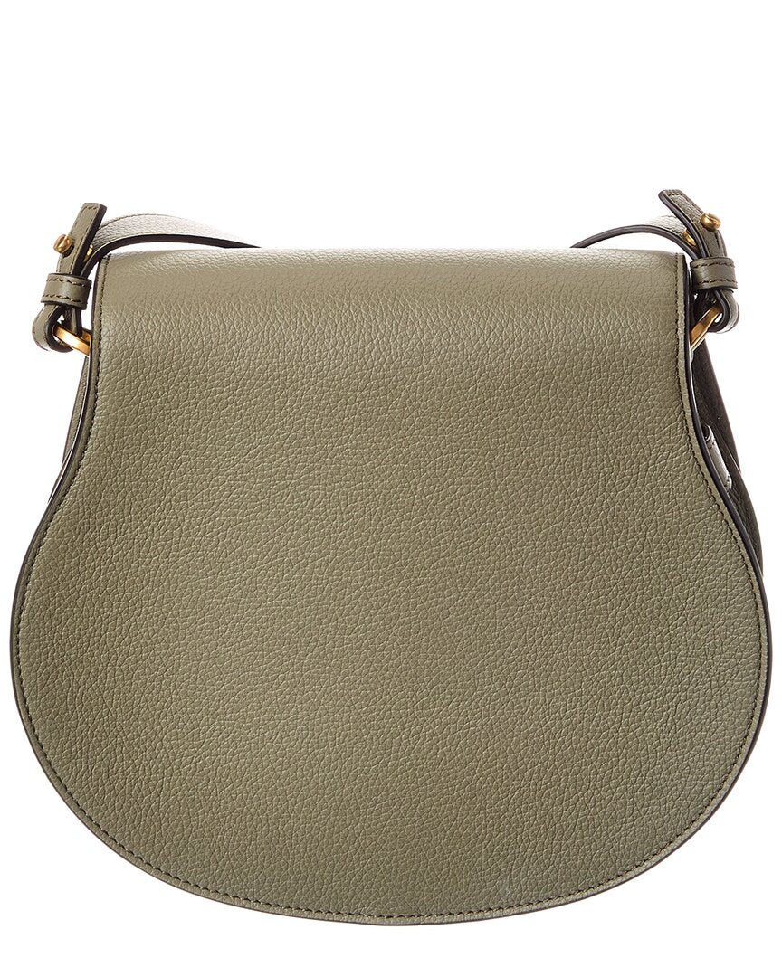 Chloé Marcie Leather Saddle Bag