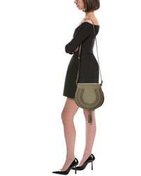 Chloé Marcie Leather Saddle Bag