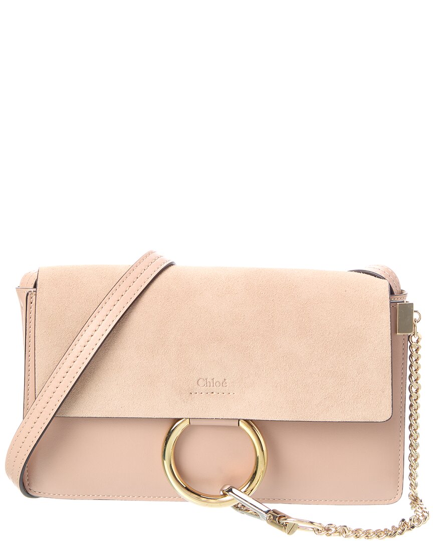 Chloé Logo Leather Shoulder Bag