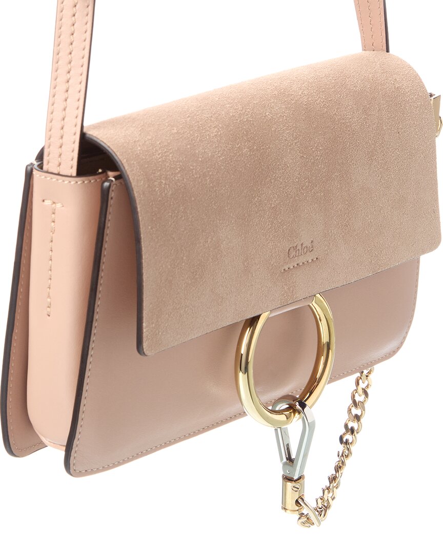 Chloé Logo Leather Shoulder Bag