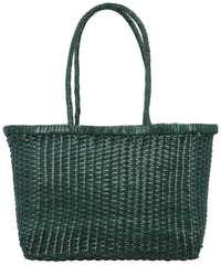 Dragon Diffusion B Weave Small Leather Shoulder Bag