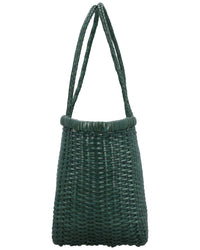 Dragon Diffusion B Weave Small Leather Shoulder Bag