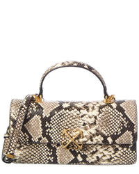 Off-White™ Off-White™ Jitney Snake-Embossed Leather Shoulder Bag