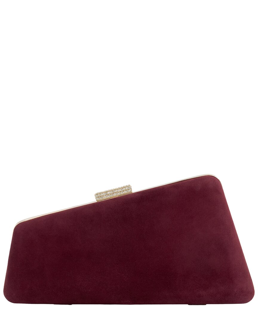 Dune London Balancing Suede Clutch