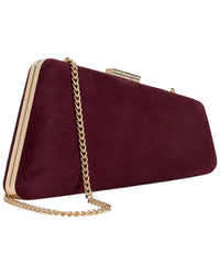 Dune London Balancing Suede Clutch