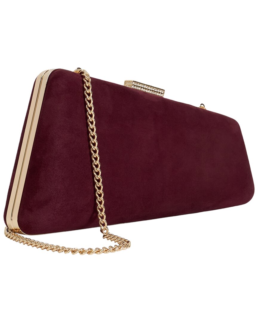 Dune London Balancing Suede Clutch
