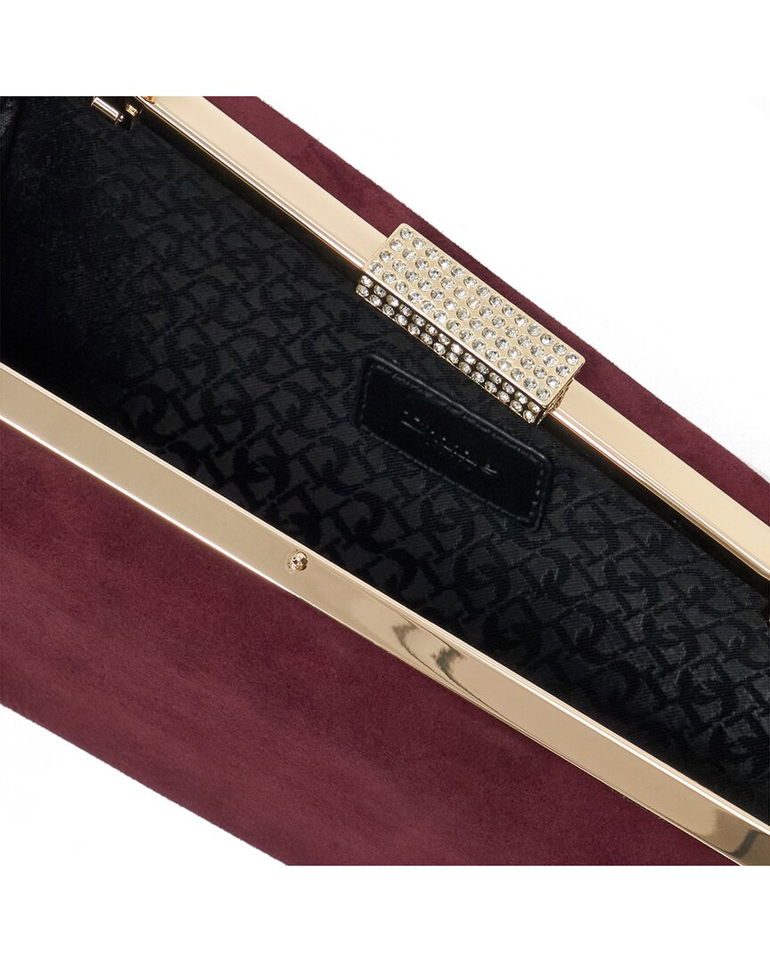 Dune London Balancing Suede Clutch