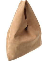 The Row The Row Suede Hobo