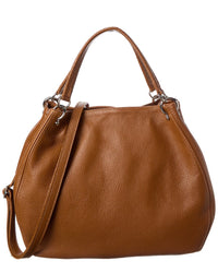 Italian Leather Top Handle Bag