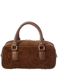 Italian Leather Top Handle Bag