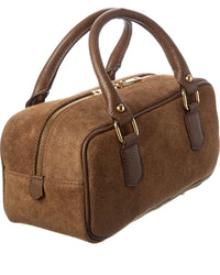 Italian Leather Top Handle Bag