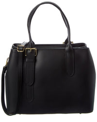 Italian Leather Top Handle Bag