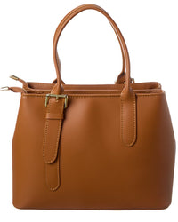 Italian Leather Top Handle Bag