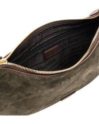 Frances Valentine Starr Suede & Leather Hobo Bag
