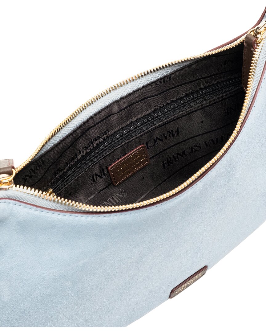 Frances Valentine Starr Suede & Leather Hobo Bag