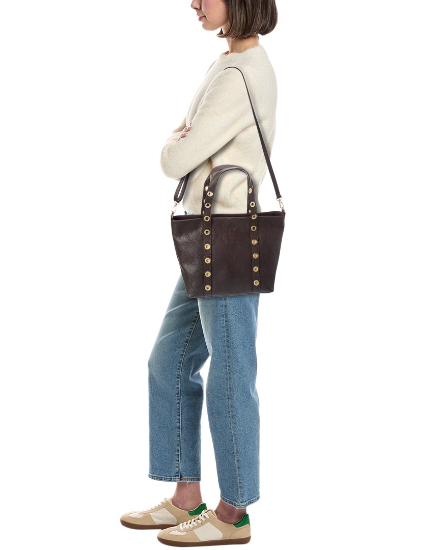 Isabella Rossetti Isabella Rossetti Stella27 Leather Studded Tote