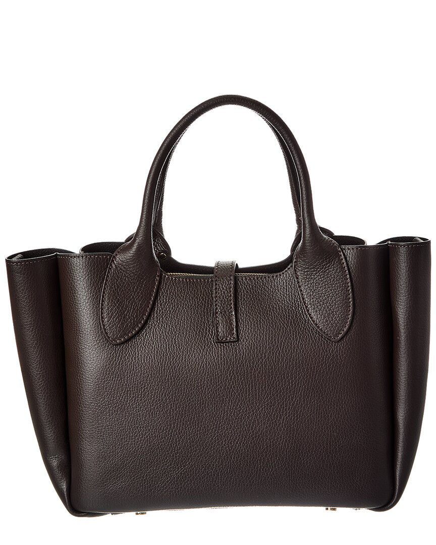 Isabella Rossetti Keira27 Studded Handle Leather Tote
