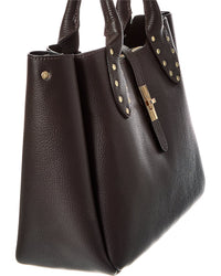 Isabella Rossetti Keira27 Studded Handle Leather Tote