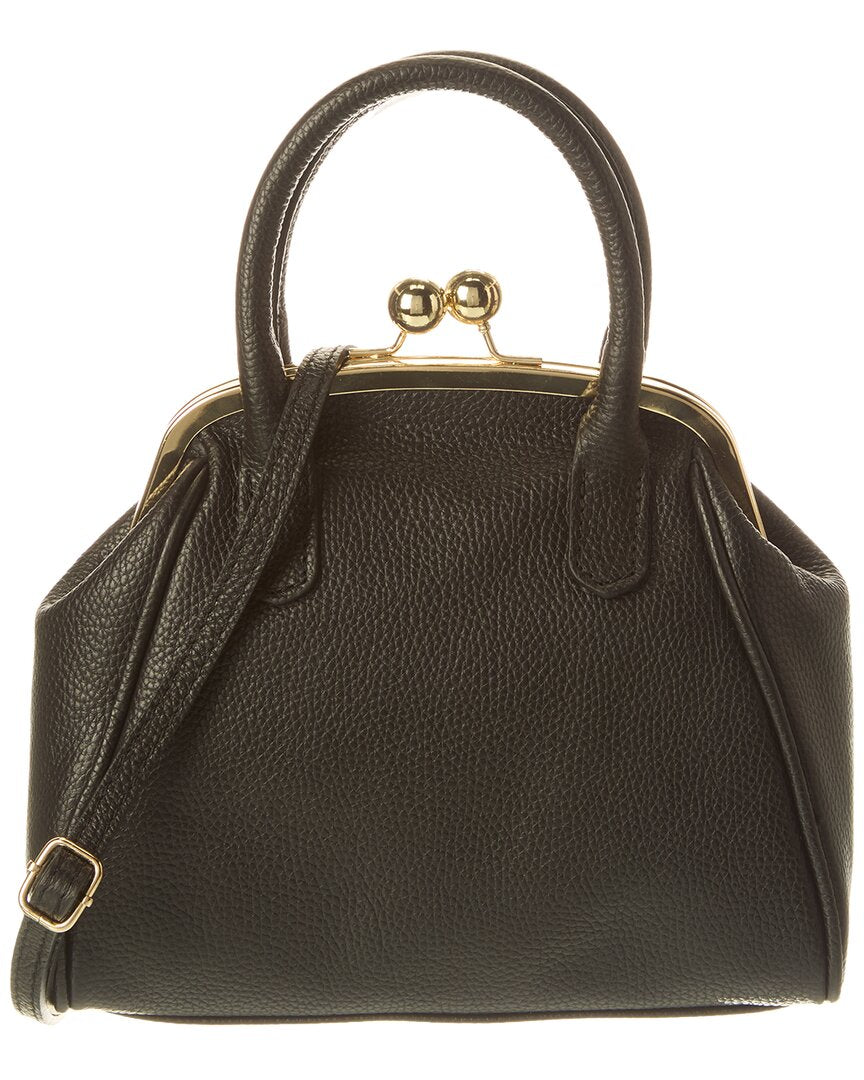 Isabella Rossetti Tally27 Top Handle Leather Satchel