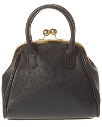 Isabella Rossetti Tally27 Top Handle Leather Satchel