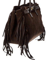 Isabella Rossetti Wellsey27 Fringe Suede Tote