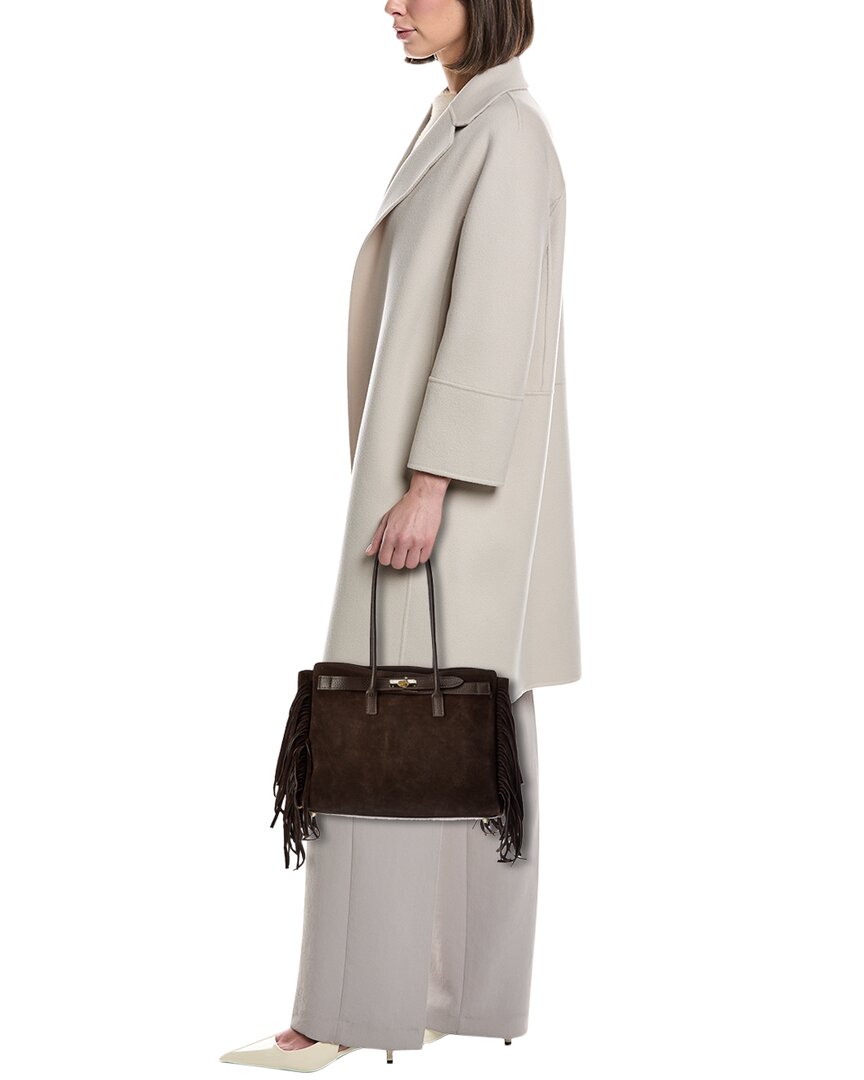 Isabella Rossetti Wellsey27 Fringe Suede Tote