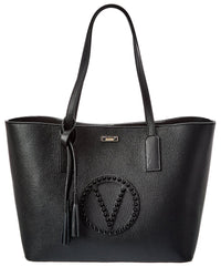 Valentino By Mario Valentino Soho Rock Leather Tote
