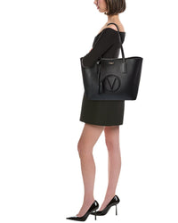 Valentino By Mario Valentino Soho Rock Leather Tote