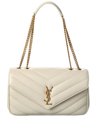 Saint Laurent Saint Laurent Loulou Medium Leather Shoulder Bag