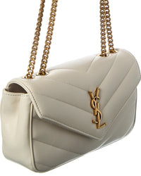 Saint Laurent Loulou Small Leather Shoulder Bag