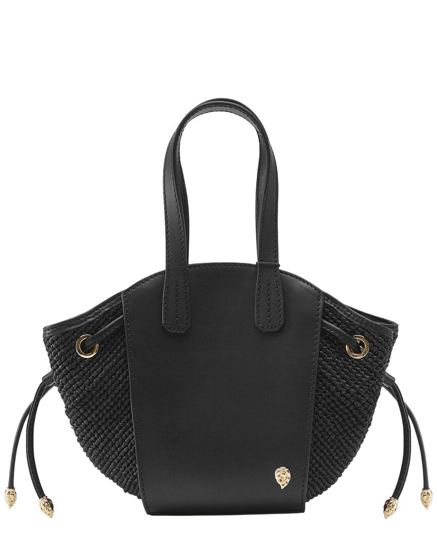 Helen Kaminski Helen Kaminski Piaf Raffia & Leather Tote