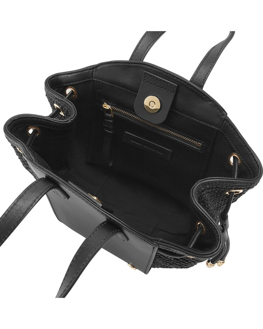 Helen Kaminski Helen Kaminski Piaf Raffia & Leather Tote