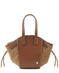 Helen Kaminski Helen Kaminski Piaf Raffia & Leather Tote