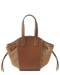 Helen Kaminski Helen Kaminski Piaf Raffia & Leather Tote