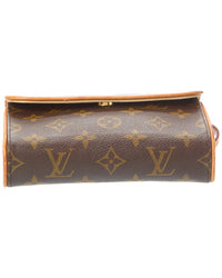 Louis Vuitton Brown Monogram Canvas Florentin Pochette (Authentic Pre-Loved)