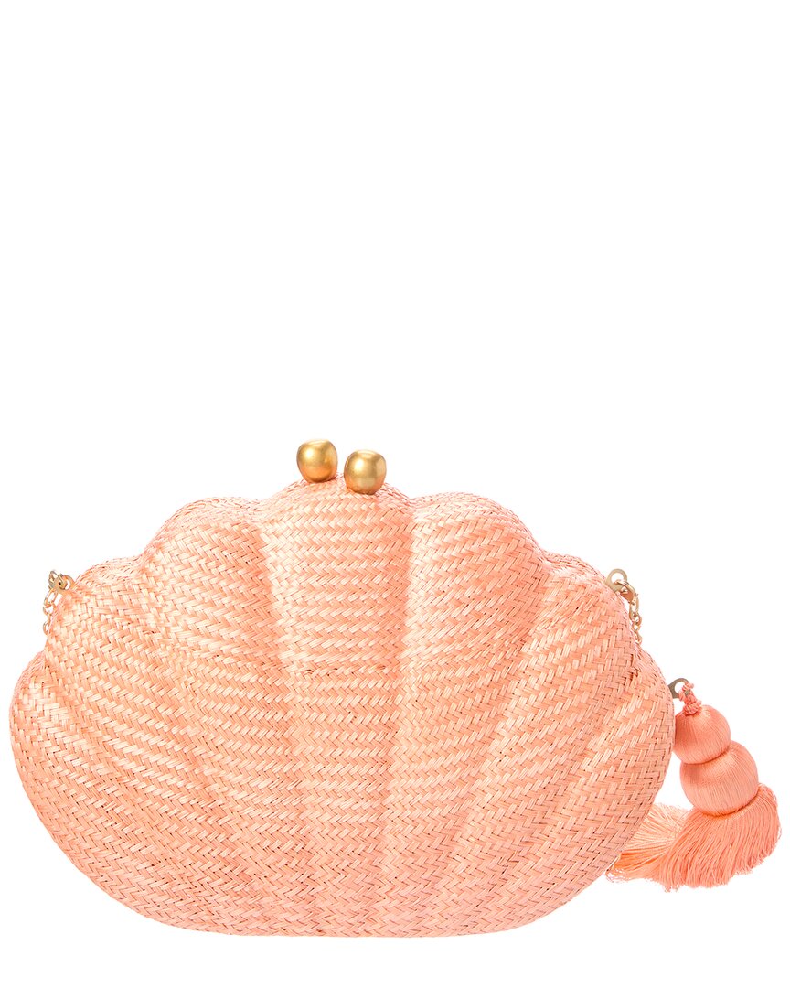 Rafé Katie Straw Clutch