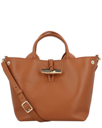 Longchamp Le Roseau Small Leather Handbag