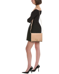 Ferragamo Trifolio Leather Shoulder Bag