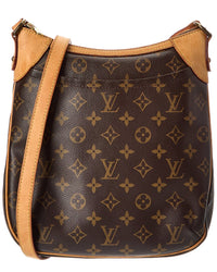 Louis Vuitton Brown Monogram Canvas Odeon Mm (Authentic Pre-Loved)